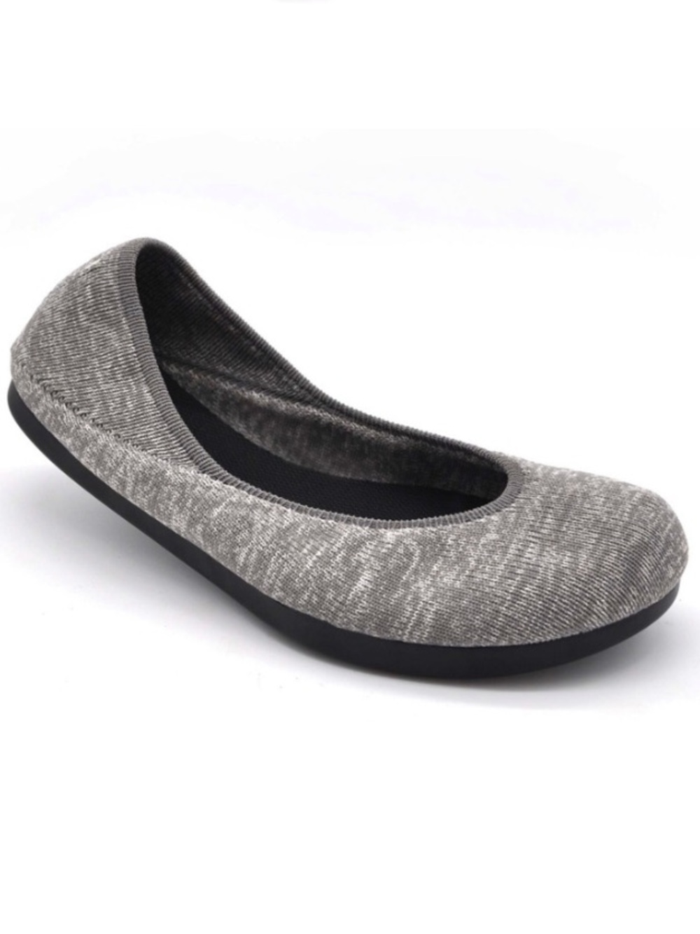 OESH Dream Knitted Grey Ballet Flat | 9